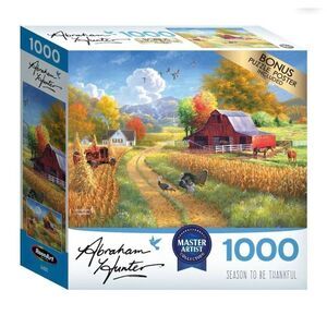 Rose Art Master Artist Collection Abraham Hunter Season to be Thankful 1000 pc J